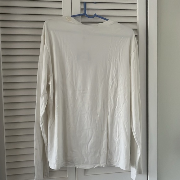 RLX Ralph Lauren Mens white long sleeve tee. NWT. Size Large. - Picture 4 of 13
